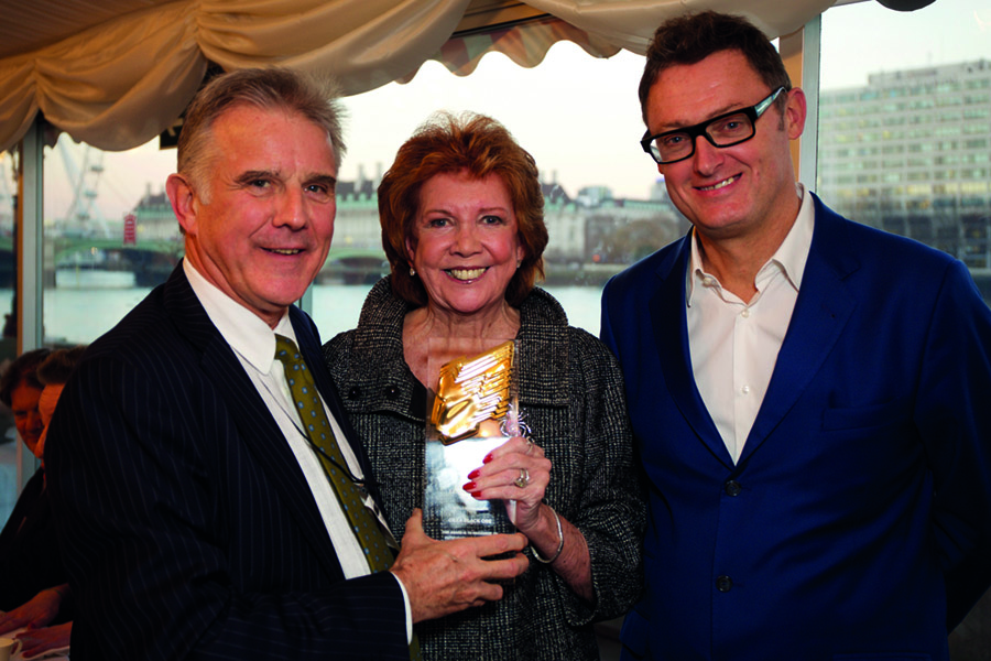 From left: Paul Jackson, Cilla Black and Jeff Pope 