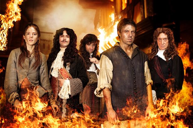 The cast of ITV's The Great Fire (Credit: ITV)
