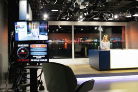 The 'Wales at 6' studio