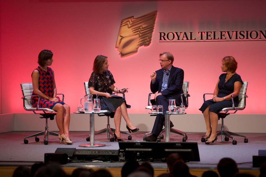 From left: Alex Mahon, Kirsty Wark, Kevin Lygo and Lorraine Heggessey (Credit: Paul Hampartsoumian)