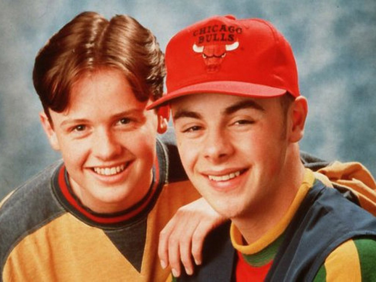 Byker Grove: Ant and Dec in 1990 (Credit: BBC)