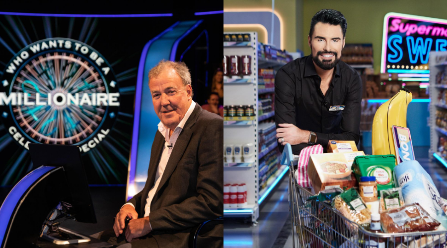 Jeremy Clarkson (Credit: Stellify Media) and Rylan Clark-Neal (Credit: Thames) 