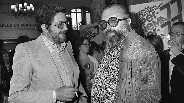 Martin Scorsese and Sergio Leone (Credit: Sky)