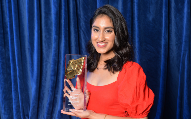 Ambika Mod at the RTS Programme Awards