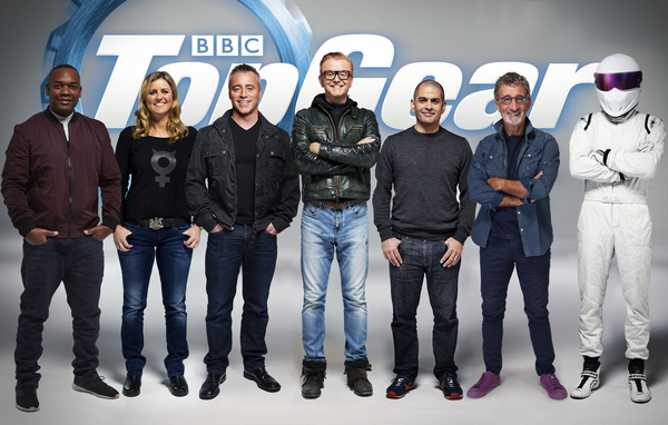 BBC, Top Gear, Matt LeBlanc, Chris Evans, Sabine Schmitz, Eddie Jordan, Rory Reid, Chris Harris, Stig