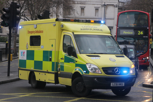 London ambulance (credit: Flickr/eastleighbusman via Creative Commons)