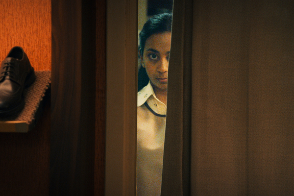 Anjana Vasan in Black Mirror episode Demon 79. Credit:Netflix.