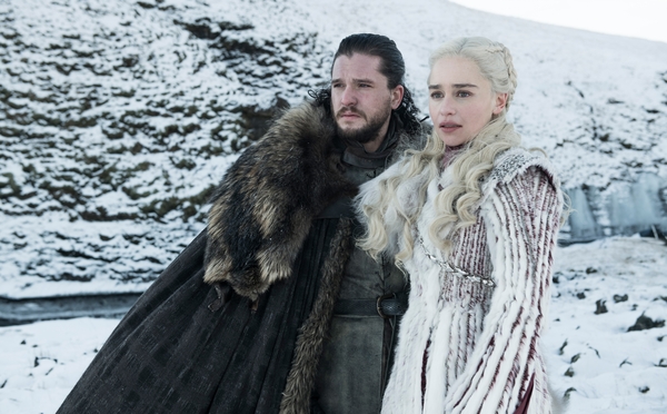 Jon Snow (Kit Harington) & Daenerys Targaryen (Emilia Clarke) (Credit: Sky/HBO)