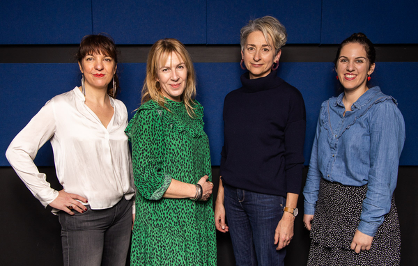 Left to right: Louise Hooper, Kate Bartlett, Sarah Williams and Emma Bullimore (Credit: Paul Hampartsoumian)