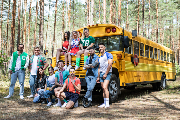 The contestants of Killer Camp (credit: ITV)