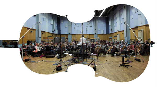 Royal Philharmonic Orchestra recording at Abbey Road Studios (Credit: Abbey Road Studios)