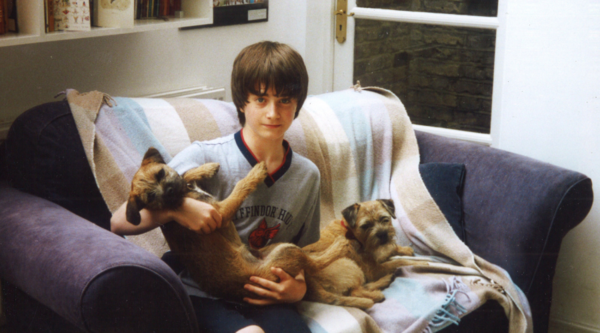 Daniel Radcliffe in his family home, aged 13, 2002 (Credit: BBC/Wall to Wall Media Ltd/Marcia Gresham)