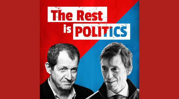 Alastair Campbell and  Rory Stewart for The Rest Is Politics  (credit: Acast.com)