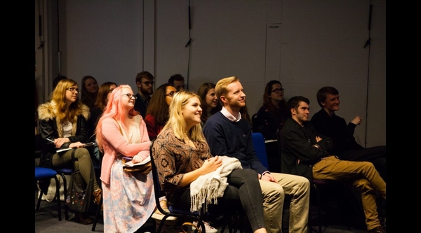 Attendees enjoying a session at the Bristol Futures Festival (Credit: (Credit: Ellie Kynaston)