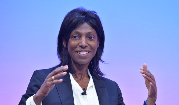 Sharon White speaking at the RTS Cambridge Convention 2019 (Credit: RTS/Richard Kendal)
