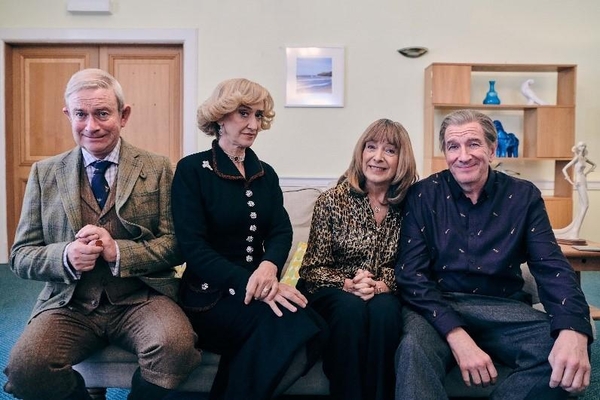 Harry Enfield, Haydn Gwynne, Julia Deakin and Simon Day (Credit: Channel 4)