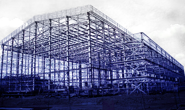 New stages under ­construction at Elstree (Credit: Elstree)