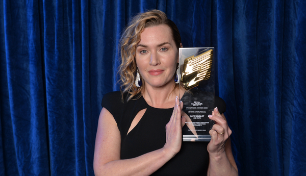 Kate Winslet wins for Leading Actor - Female at the RTS Programme Awards 2023