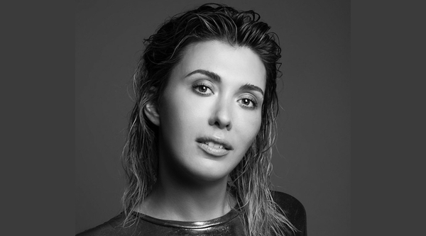 Black and white picture of Paris Lees