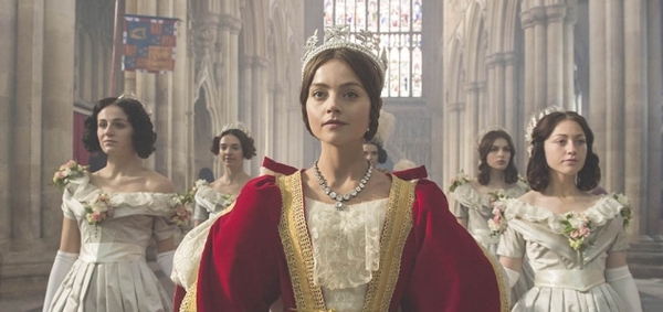 Jenna Coleman starring as Victoria (Credit: ITV)