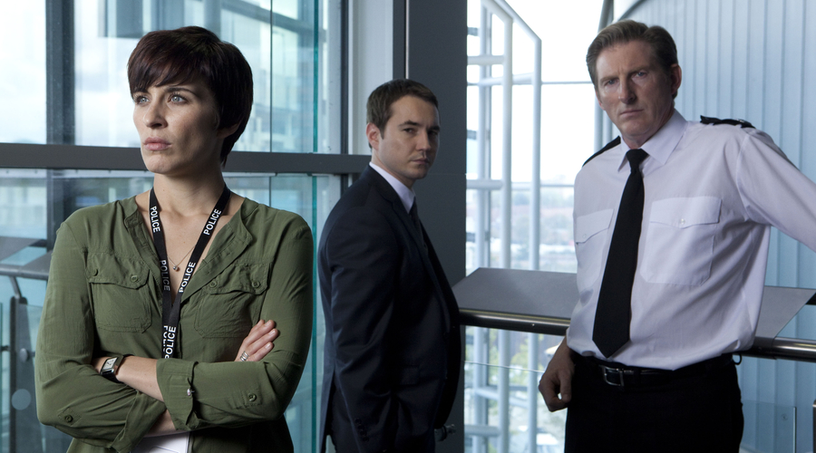 Vicky McClure, Martin Compston and Adrian Dunbar in line of Duty (credit: BBC)