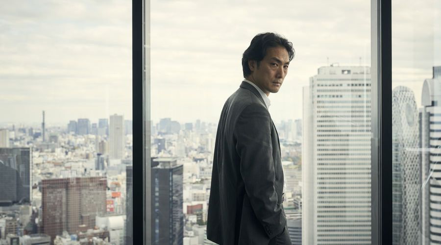Takehiro Hira as Kenzo in Giri/Haji (Credit: BBC)