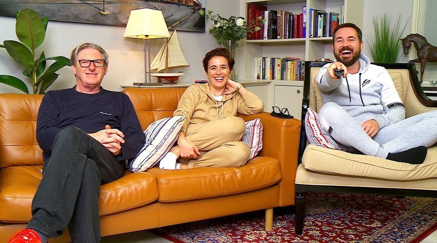 Adrian Dunbar, Vicky McClure and Martin Compston (credit: Channel 4)