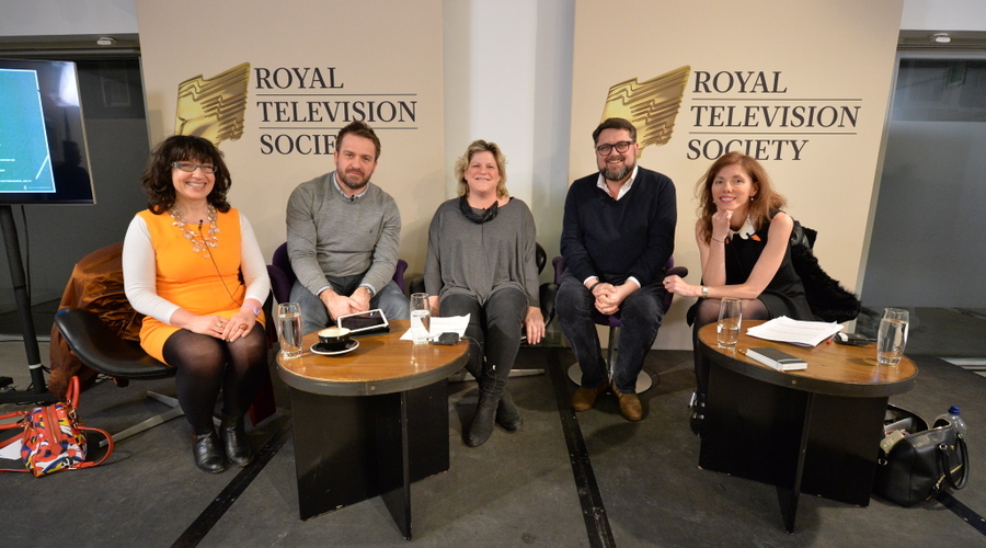 "The panel (from left to right): Sue Unerman, Jon Lewis, Sally Quick, John Nolan and Claire Beale"