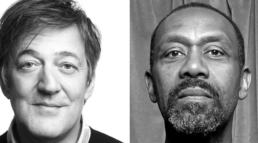 Stephen Fry and Sir Lenny Henry (credit: BBC)