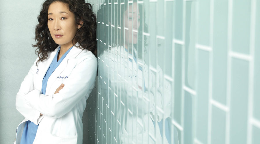 Sandra Oh starred in Grey's Anatomy as Cristina Yang (Credit: Sky/ABC/Bob D'Amico)