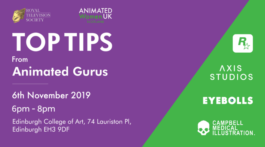 Top Tips from Animated Gurus