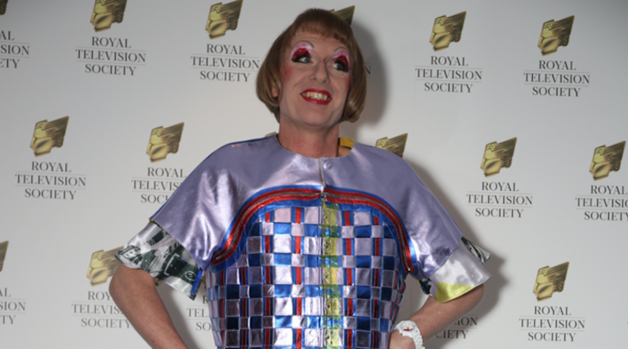 Grayson Perry at the RTS Programme Awards (Credit: Paul Hampartsoumian)
