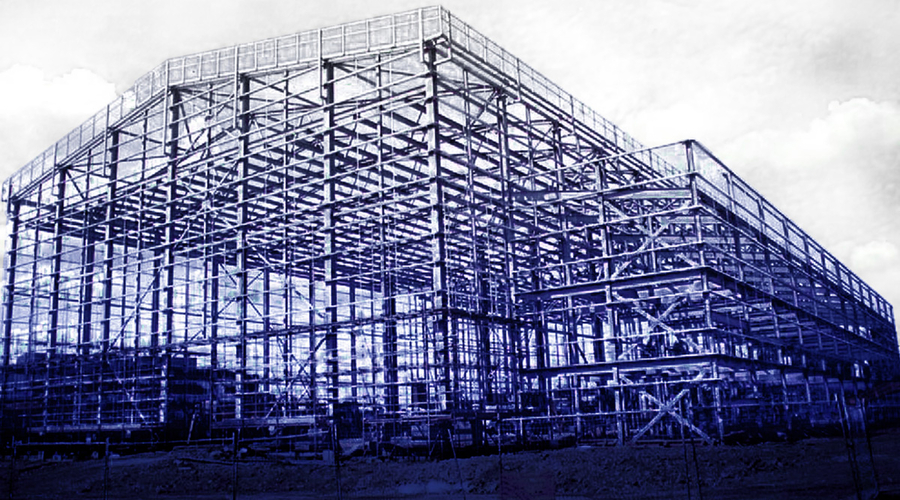 New stages under ­construction at Elstree (Credit: Elstree)