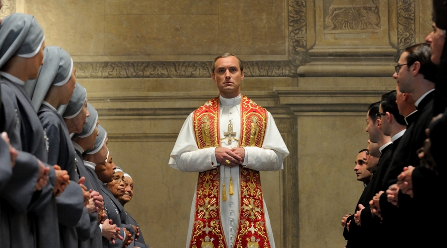 Jude Law stars as the Young Pope (Credit: Gianni Fiorito/Sky)