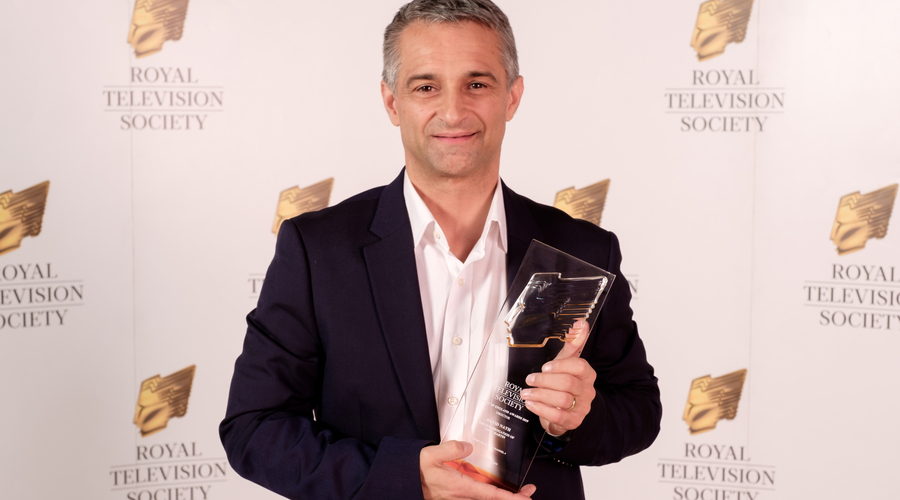 RTS Award Winner David Nath (Credit: Jon Craig/@JonCraig_Photos)