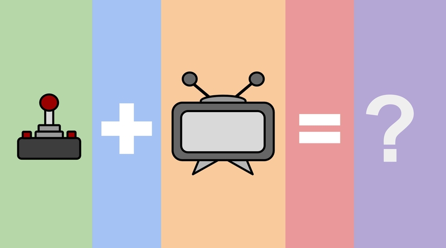 TV plus Games equals
