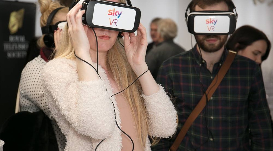 Guests enjoy virtual reality experiences at the event (Credit: Paul Hampartsoumian)