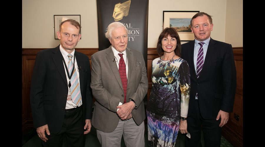 Andrew Marr, Sir David Attenborough, Theresa Wise, Damien Collins (Credit: Paul Hampartsoumian)