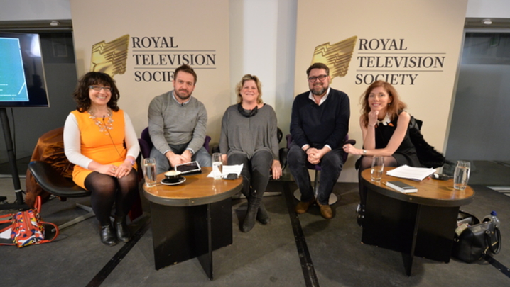 "The panel (from left to right): Sue Unerman, Jon Lewis, Sally Quick, John Nolan and Claire Beale"