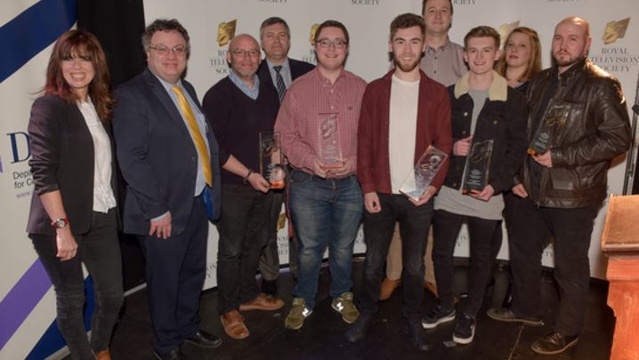 Jacqui Berkeley & Stephen Farry with some of the winners