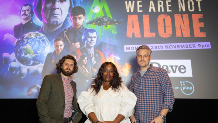 We Are Not Alone: Laurence Rickard, Lolly Adefope and Ben Willbond at We Are Not Alone screening and Q&A