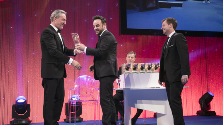 Ant and Dec at the RTS Programme Awards 2017