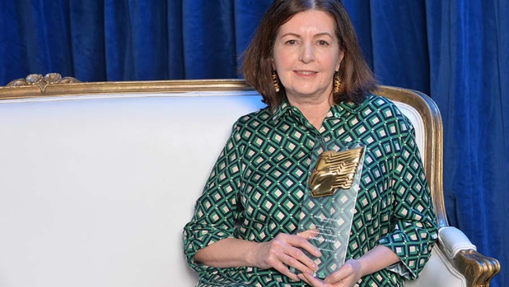 Dorothy Byrne at the 2018 Television Journalism Awards (Credit: RTS/Richard Kendal)
