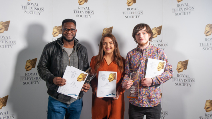 University of Bolton students won the Factual award (Credit: Claire Harrison)