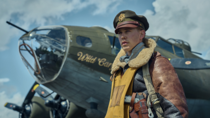 Austin Butler as a pilot in Masters of the Air