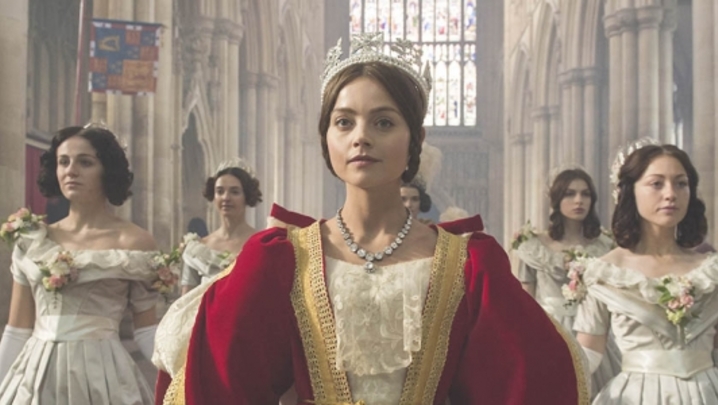 Jenna Coleman starring as Victoria (Credit: ITV)