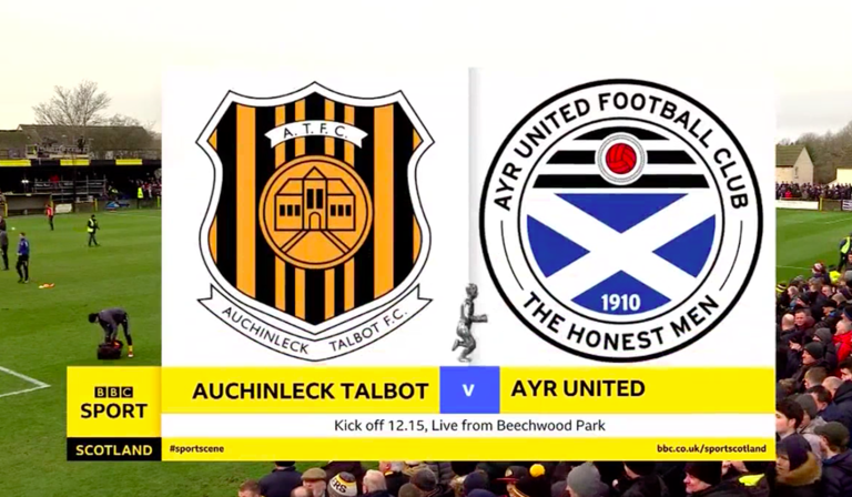 Sportscene Scottish Cup Fourth Round: Auchinleck Talbot v Ayr Utd