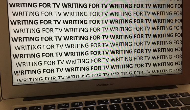 Writing For TV - laptop