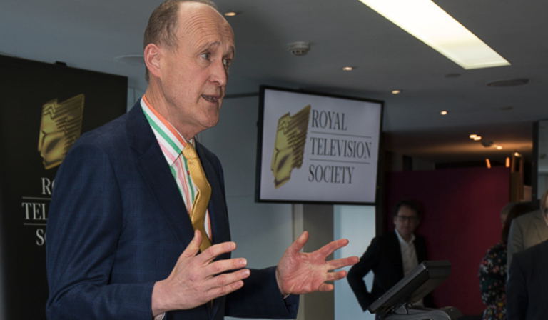 Peter Bazalgette at the RTS's 90th birthday party (Credit: Paul Hampartsoumian)
