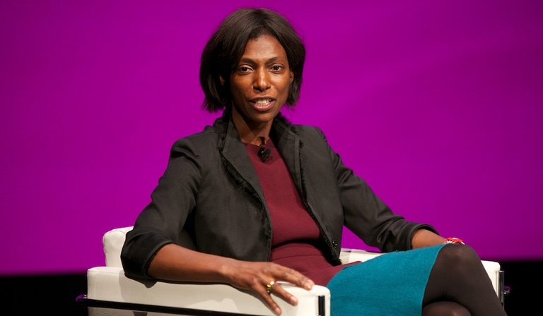 Ofcom's Sharon White at the RTS Cambridge Convention 2015 (Credit: Paul Hampartsoumian)